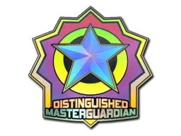 Sticker | Distinguished Master Guardian (Holo) - $ 1.20