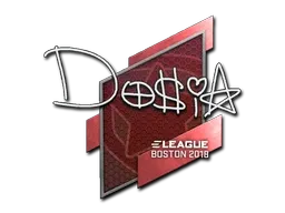 Sticker | Dosia | Boston 2018 - $ 2.46
