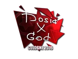 Sticker | Dosia (Foil) | Cologne 2016 - $ 40.25