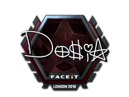 Sticker | Dosia (Foil) | London 2018 - $ 6.86