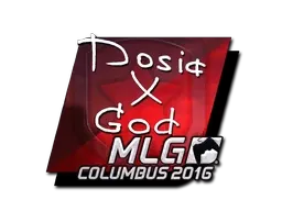 Sticker | Dosia (Foil) | MLG Columbus 2016 - $ 22.04