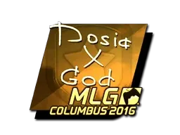 Sticker | Dosia (Gold) | MLG Columbus 2016 - $ 33.06