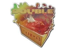 Sticker | Double Dip (Holo) - $ 0.96