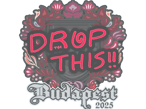 Sticker | drop | Budapest 2025 - $ 0.12