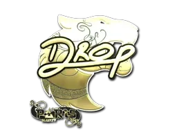 Sticker | drop (Gold) | Paris 2023 - $ 3.16