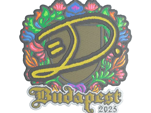 Sticker | dumau (Embroidered) | Budapest 2025 - $ 0.24