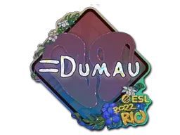 Sticker | dumau (Glitter) | Rio 2022 - $ 0.07