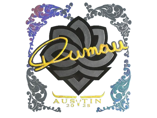 Sticker | dumau (Holo) | Austin 2025 - $ 0.68
