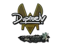 Sticker | dupreeh | Antwerp 2022 - $ 0.04