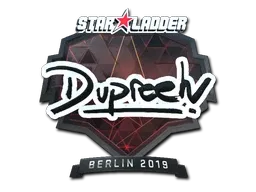 Sticker | dupreeh (Foil) | Berlin 2019 - $ 0.82