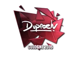 Sticker | dupreeh (Foil) | Cologne 2016 - $ 31.66