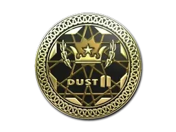 Sticker | Dust II (Gold) - $ 0.00