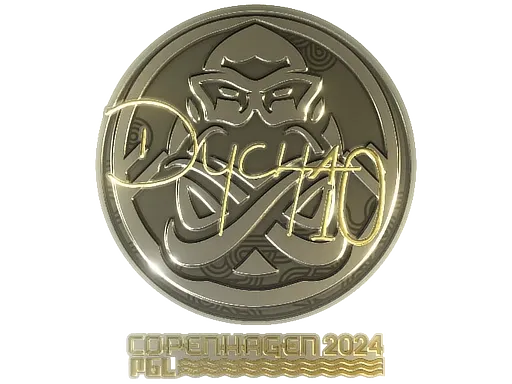 Sticker | Dycha (Gold) | Copenhagen 2024 - $ 1.63