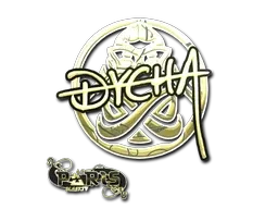 Sticker | Dycha (Gold) | Paris 2023 - $ 0.88