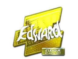 Sticker | Edward (Foil) | Atlanta 2017 - $ 17.04