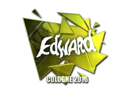 Sticker | Edward (Foil) | Cologne 2016 - $ 15.50