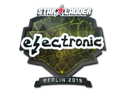 Sticker | electronic (Foil) | Berlin 2019 - $ 0.70