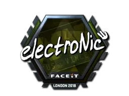 Sticker | electronic (Foil) | London 2018 - $ 7.01