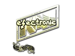 Sticker | electronic (Gold) | Paris 2023 - $ 3.72