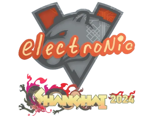 Sticker | electronic | Shanghai 2024 ``