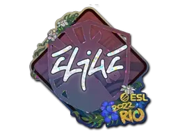 Sticker | EliGE (Glitter) | Rio 2022 - $ 0.06