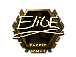 Sticker | EliGE (Gold) | London 2018 - $ 386.66