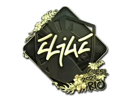 Sticker | EliGE (Gold) | Rio 2022 - $ 3.95
