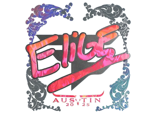 Sticker | EliGE (Holo) | Austin 2025 - $ 1.93