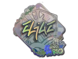 Sticker | EliGE (Holo) | Rio 2022 - $ 0.86