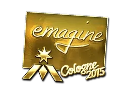 Sticker | emagine (Gold) | Cologne 2015 - $ 32.20