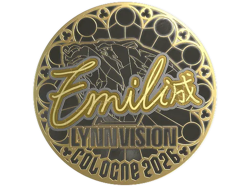 Sticker | EmiliaQAQ (Gold) | Cologne 2026 - $ 18.10