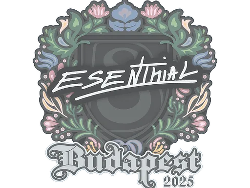 Sticker | esenthial | Budapest 2025 - $ 0.05