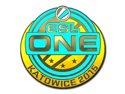 Sticker | ESL One (Gold) | Katowice 2015 ``