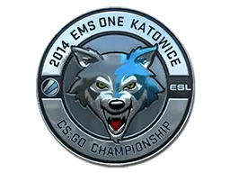Sticker | ESL Wolf (Foil) | Katowice 2014 - $ 787.31