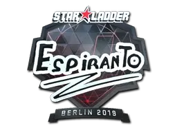 Sticker | EspiranTo (Foil) | Berlin 2019 - $ 0.43