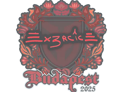 Sticker | Ex3rcice | Budapest 2025 - $ 0.03