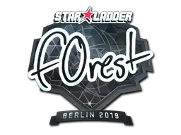 Sticker | f0rest (Foil) | Berlin 2019 - $ 0.80