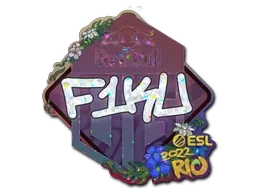 Sticker | F1KU (Glitter) | Rio 2022 - $ 0.07