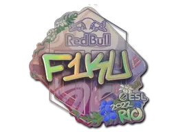 Sticker | F1KU (Holo) | Rio 2022 - $ 0.74
