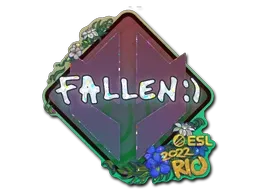 Sticker | FalleN (Glitter) | Rio 2022 - $ 0.65