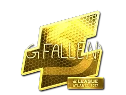Sticker | FalleN (Gold) | Atlanta 2017 - $ 108.63
