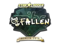 Sticker | FalleN (Gold) | Berlin 2019 - $ 19.49