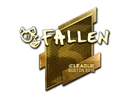 Sticker | FalleN (Gold) | Boston 2018 - $ 890.96