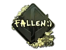 Sticker | FalleN (Gold) | Rio 2022 - $ 17.05