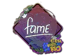 Sticker | fame (Glitter) | Rio 2022 - $ 0.19