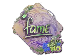 Sticker | fame (Holo) | Rio 2022 - $ 0.76