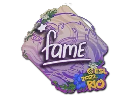 Sticker | fame | Rio 2022 - $ 0.08