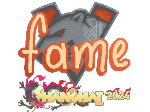 Sticker | fame | Shanghai 2024 - $ 0.01