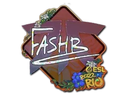 Sticker | FASHR (Glitter) | Rio 2022 - $ 0.07