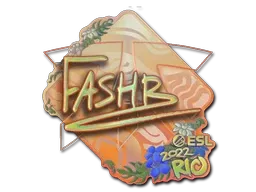Sticker | FASHR (Holo) | Rio 2022 - $ 0.43